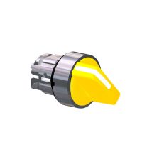 Napęd przełącznika 2-pozycyjny żółty stabilny krótkie metalowy Harmony XB4 | ZB4BD205 Schneider Electric