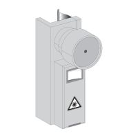 Wskaźnik laserowy do kurtyn bezpieczeństwa typu 2 i 4 Preventa XU  | XUSZLPE Telemecanique Sensors