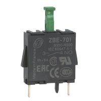 Blok zestyków pojedynczy 1Z do obudów drukowanych, Harmony XB4 | ZBE701 Schneider Electric
