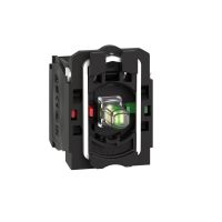 Korpus przycisku biały LED 230-240V no+nc Harmony XB5 | ZB5AW0M15 Schneider Electric
