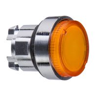 Napęd przycisku wystającego pomarańczowy samopowrotny BA9s metalowy Harmony XB4 | ZB4BW15 Schneider Electric