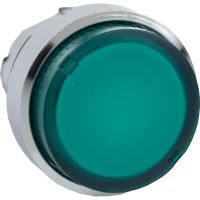 Napęd przycisku podświetlany LED wystający, zielony | ZB4BW13 Schneider Electric