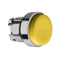 Główka przycisku wystającego z samopowrotem żółta metalowa Harmony XB4 | ZB4BL5 Schneider Electric