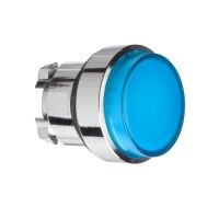 Napęd przycisku wystający niebieski push-push LED metalowy bez oznaczenia Harmony XB4 | ZB4BH63 Schneider Electric
