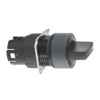 Przełącznik 2-pozycyjny czarny stabilny okrągły Harmony XB6 | ZB6AD28 Schneider Electric