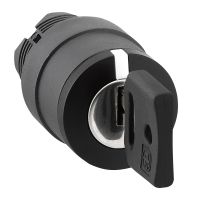 Napęd przełącznika 3-pozycyjny z kluczem nr 455 stabilny plastikowy Harmony XB5 | ZB5AG09 Schneider Electric
