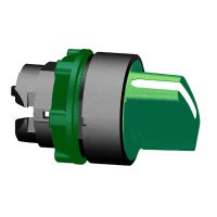 Główka przełącznika 3 pozycyjnego z samopowrotem zielony plastikowa Harmony XB5 | ZB5AD503 Schneider Electric