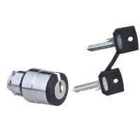 Główka przełącznika 3 pozycyjnego z kluczem samopowrotem czarny metalowy Harmony XB4 | ZB4BG08 Schneider Electric