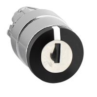 Przełącznik obrotowy 3-pozycyjny, klucz, czarny, Harmony XB4 | ZB4BG03 Schneider Electric