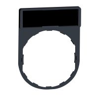 Ramka 8x27mm do mocowania etykiet czarny Fi-22mm prostokątny | ZBY2101 Schneider Electric