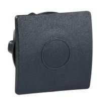 Nakładka Fi-22mm czarna bez opisu kwadratowa plastikowa Harmony XB5 | ZB5SZ5 Schneider Electric
