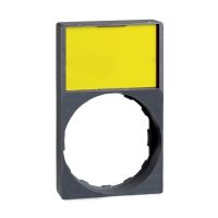 Ramka 30x50mm do mocowania etykiet o wymiarach 18x27mm Harmony XB4 | ZBY6H102 Schneider Electric