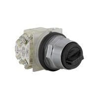 Przełącznik 600VAC, 10A Fi-30mm, T K, Harmony 9001K | 9001KS43BH2 Schneider Electric