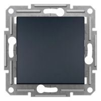 Łącznik 2-biegunowy bez ramki, antracyt | EPH0200171 Schneider Electric