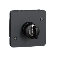 Łącznik trójpozycyjny antracyt, Mureva | MUR35061 Schneider Electric
