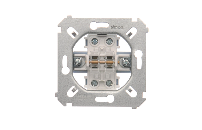 Łącznik schodowy podw&oacute;jny (mechanizm) 10AX, 250V, zaciski śrubowe SW6/2M Simon 54 | SW6/2M Kontakt Simon