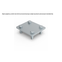 Złącze uniwersalne odgałęźne 2x80x70 do połączeń bednarka/bednarka 14.3.2 OC | 91402301 Elko-Bis