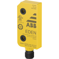Czujnik bezpieczeństwa Jokab Safety z wyjściem OSSD, 24VDC, IP69K, Adam OSSD-Info M12-8 | 2TLA020051R5700 ABB