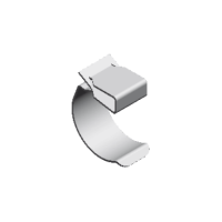 Zacisk ZSK1 Fi-7/8, gr. blachy 1,0mm | 794801 Baks