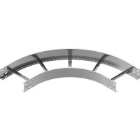 Łuk drabinki 90st. LDC400H100N, gr.blachy 2,0mm | 499640 Baks