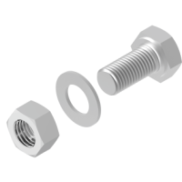 Śruba SM M8x50 (opak 100szt) | 650643 Baks