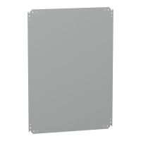 Płyta montażowa pełna ocynkowana do obudowy PLA 1000x 750mm , Thalassa | NSYPMM107 Schneider Electric