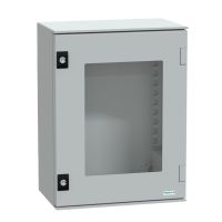 Obudowa poliestrowa wisząca 430x330x200 drzwi przezroczyste, Thalassa | NSYPLM43TG Schneider Electric