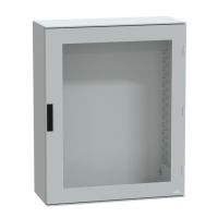 Obudowa poliestrowa wisząca PLM z drzwiami transparentnymi IP66 1056x852x350 mm Thalassa | NSYPLM108TG Schneider Electric