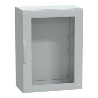 Obudowa poliestrowa PLA IP65 drzwi transparentne 1000x750x420 mm , Thalassa | NSYPLA1074TG Schneider Electric