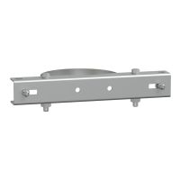 SWM Post fastening for encl. W300 | NSYSFPSC30 Schneider Electric