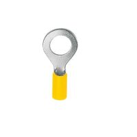 Końcówka oczkowa Cu izolowana KOV 12-6, przekrój: 6mm2, otwór pod śrubę M12 (opak 100szt) | KOV_12-6/100 Erko
