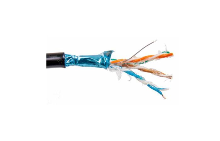 Kabel SecurityNET F/UTP kat. 6 zewnętrzny, żelowany PE 500m | SEC6FTPG securityNET