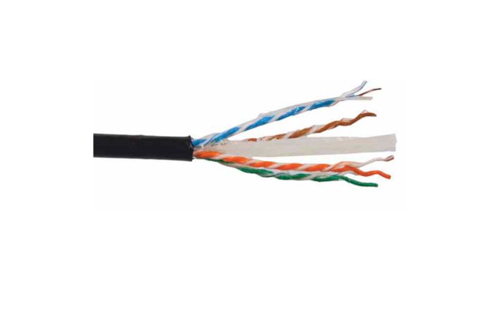 Kabel SecurityNET U/UTP kat. 6 zewnętrzny, żelowany PE 500m | SEC6UTPG securityNET