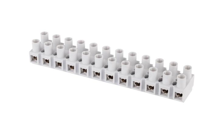 Złączka gwintowa TLZ-16, 12-torowa, szara (25szt.) | A12-2458 Pokój