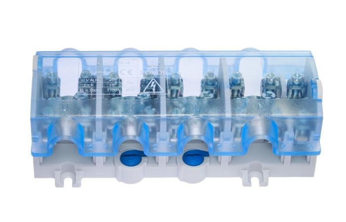 Odgałęźnik instalacyjny OBL 25/16-4 szaro-niebieski | A13-6148 Pokój