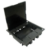 Kaseta (floor box) 16 modułów, antracyt | 83008CAT Efapel