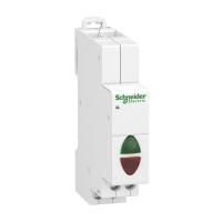 Lampka wskaźnika podwójna iIL 110–230VAC, zielona | A9E18325 Schneider Electric