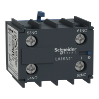 Blok styków pomocniczych do styczników miniaturowych 1NO+1NC zaciski sprężynowe, Tesys | LA1KN11 Schneider Electric
