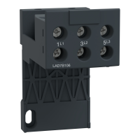 Blok zaciskowy do szyny 35mm LRD/LR3D | LAD7B106 Schneider Electric
