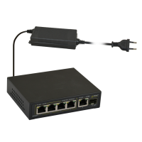 Switch PoE 6-portowy SFG64F1 do 4 kamer IP | SFG64F1 Pulsar