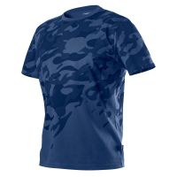 T-shirt roboczy Camo Navy, rozmiar XL | 81-603-XL NEO