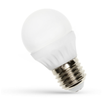 Lampa LED 6W 540lm NW 4000K E27 230V kulka matowa naturalna biała Spectrum | WOJ+13757 Wojnarowscy