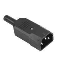 Wtyk AC 3PIN na kabel komputerowy | WTY0120 LECHPOL ELECTRONICS