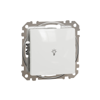 Przycisk "światło", biały Sedna Design | SDD111132 Schneider Electric