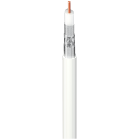 Kabel koncentryczny CXT 1,00/4,5/6,5mm biały PVC Eca /100m/ KRĄŻEK | 2128 Televes