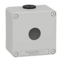 Kaseta sterownicza 1 otwór szara | XAPD1201 Schneider Electric