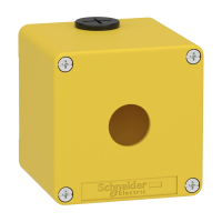 Kaseta sterownicza 1 otwór żółta | XAPK1501 Schneider Electric