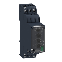 Przekaźnik kontrolny 3-fazowy awaryjny 304-576VAC | RM22TR33 Schneider Electric