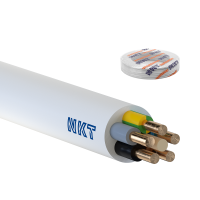 Przewód instalacyjny YDY żo 5x6,0 450/750V /100m/ KRĄŻEK | 172170006C0100 Nkt