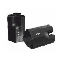 Palczatki termokurczliwe trzypalczaste, kolor czarny AKB5 | TKP3K170568528C1 Radpol